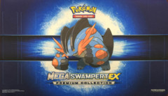 Pokemon Mega Swampert Playmat - Mega Swampert Premium Collection Exclusive